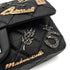 CHANEL VINTAGE 2.55 LUCKY CHARM CHAIN SHOULDER BAG BLACK CALF SKIN SHW 90245051 - PURPOSE