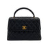 CHANEL VINTAGE MATELASSE HAND BAG BLACK CAVIAR SKIN 90245067 - PURPOSE