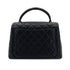 CHANEL VINTAGE MATELASSE HAND BAG BLACK CAVIAR SKIN 90245067 - PURPOSE