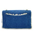 CHANEL VINTAGE MAXI MATELASSE 34 CHAIN SHOULDER BAG BLUE DENIM 90245553 - PURPOSE