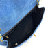 CHANEL VINTAGE MAXI MATELASSE 34 CHAIN SHOULDER BAG BLUE DENIM 90245553 - PURPOSE