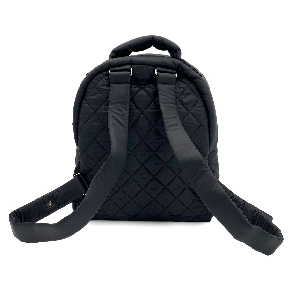 CHANEL COCO COCOON BACK PACK BLACK NYLON 90245571
