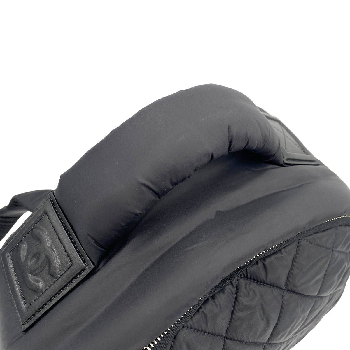 CHANEL COCO COCOON BACK PACK BLACK NYLON 90245571
