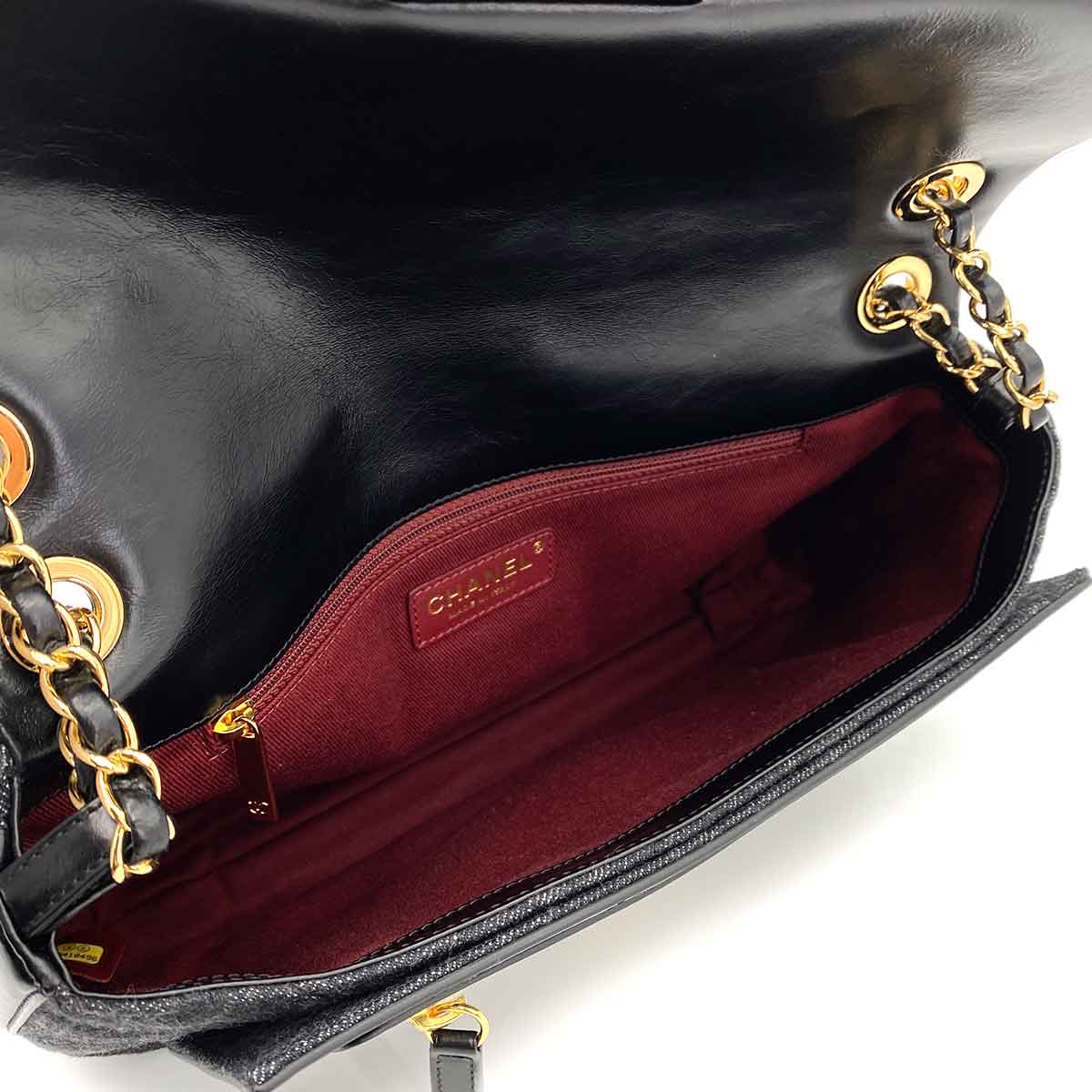 CHANEL MATELASSE CHAIN SHOULDER BAG BLUE DENIM 90245648