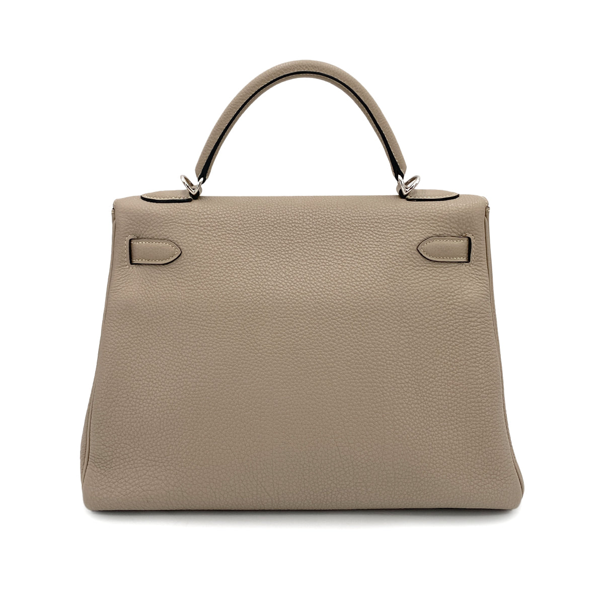 HERMES KELLY 32 RETOURNE GRIS TOURTERELLE TOGO HAND SHOULDER BAG □K SHW 90245661