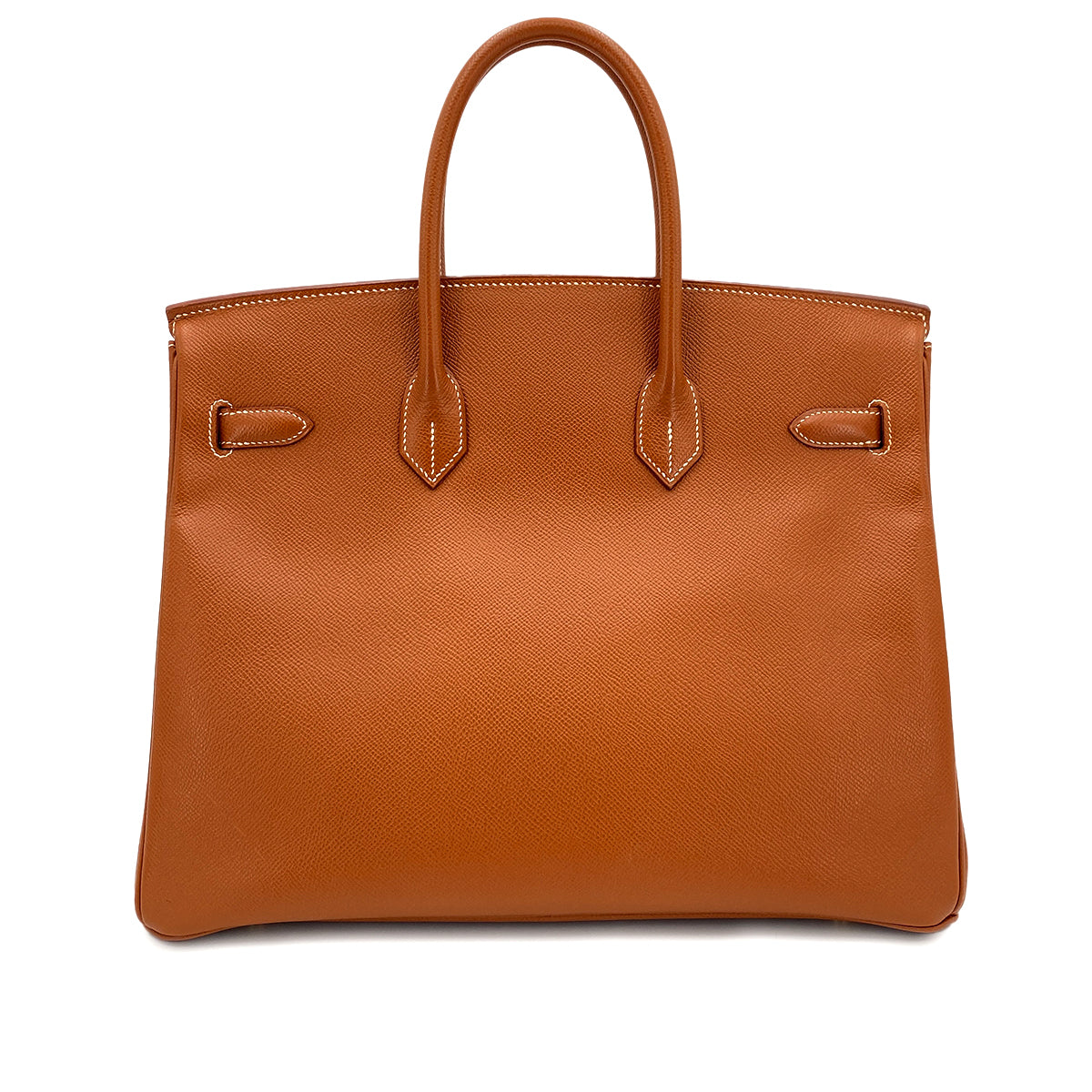 HERMES BIRKIN 35 GOLD COUCHEVEL HAND BAG □B GHW 90245793