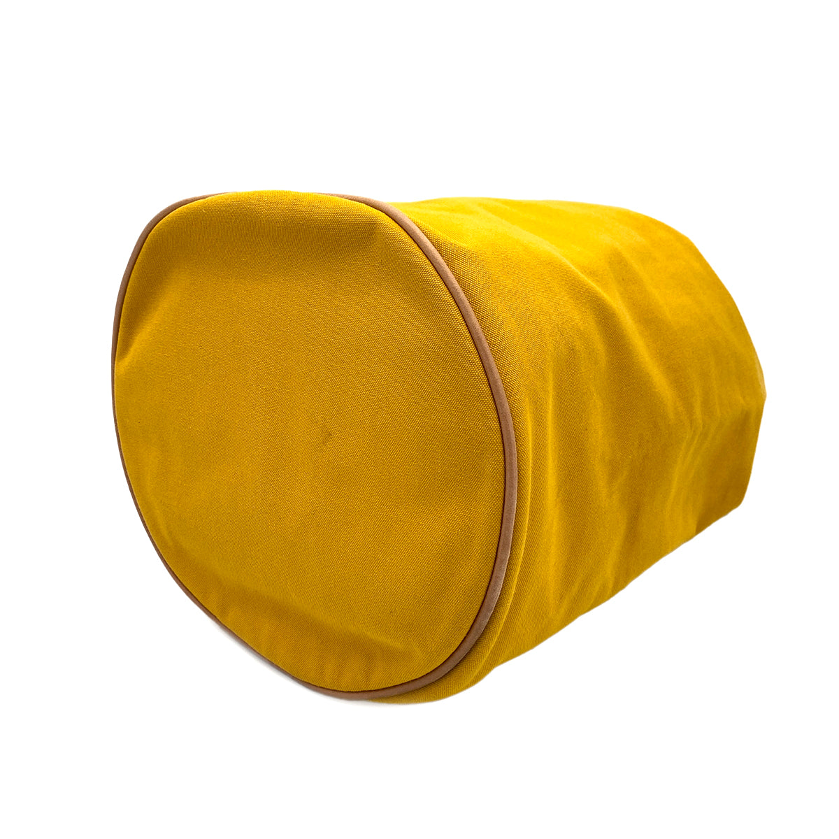 HERMES POLOCHON MIMILE GM YELLOW COTTON SHOULDER BAG 90246346