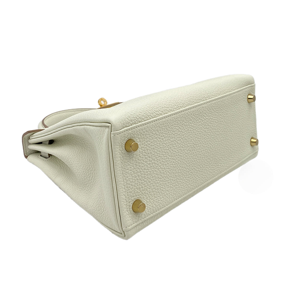 HERMES KELLY 25 RETOURNE MUSHROOM TOGO HAND SHOULDER BAG B 90246351