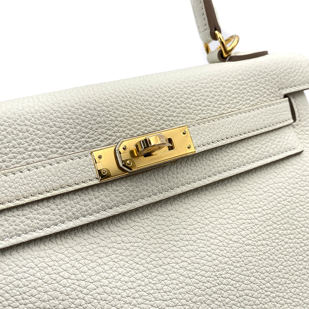 HERMES KELLY 25 RETOURNE MUSHROOM TOGO HAND SHOULDER BAG B 90246351