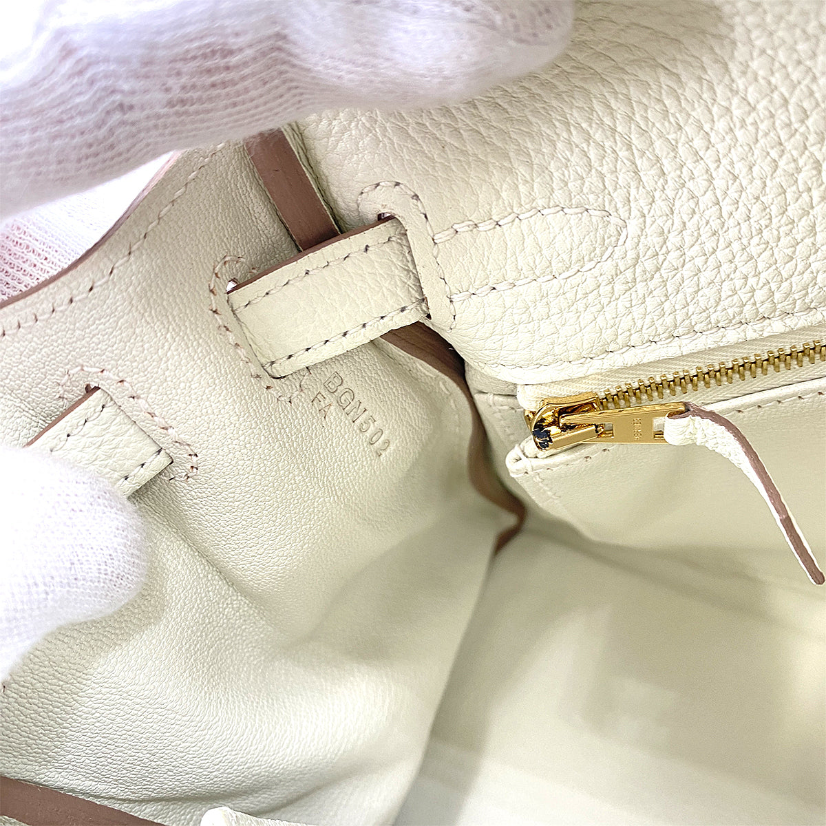 HERMES KELLY 25 RETOURNE MUSHROOM TOGO HAND SHOULDER BAG B 90246351