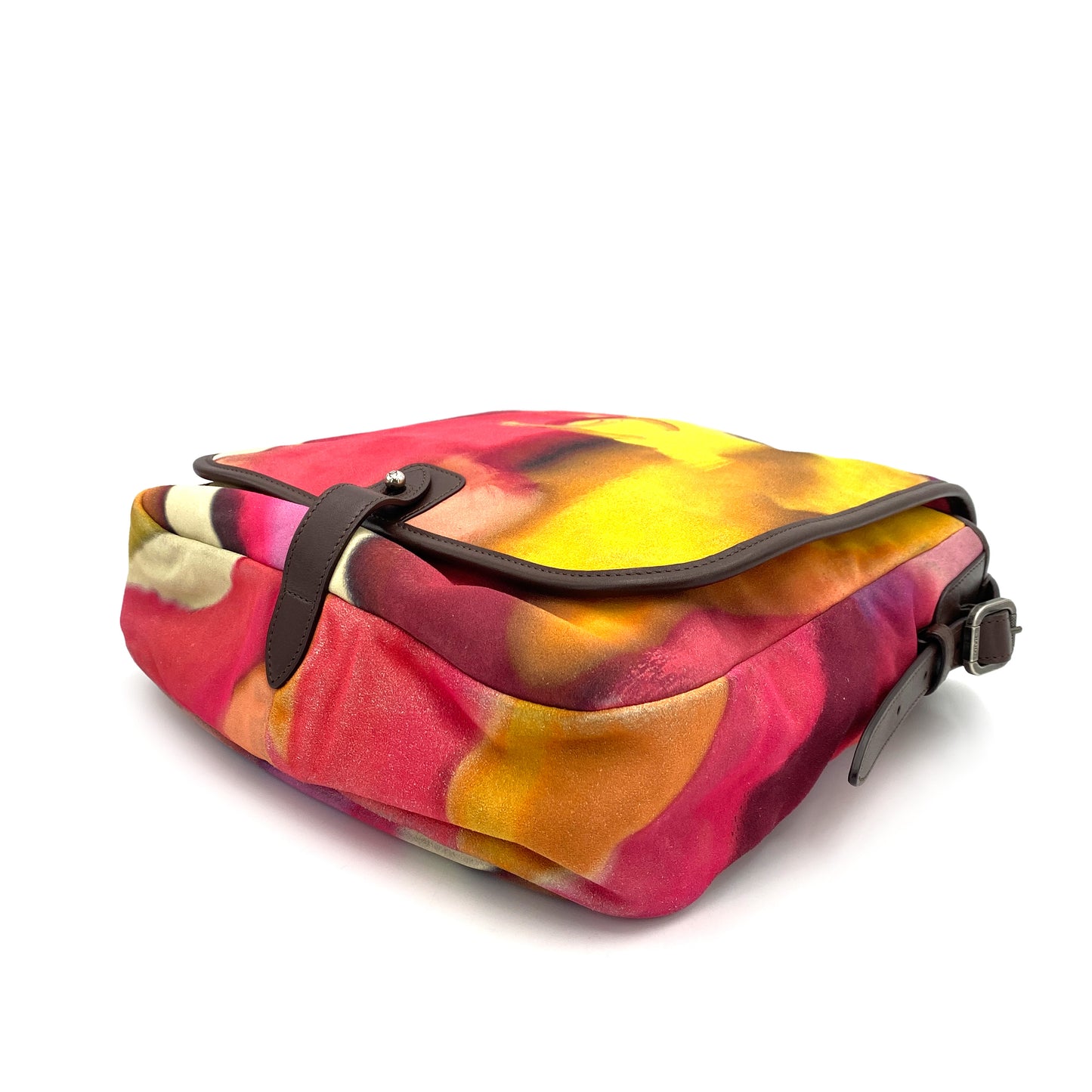 CHANEL FLOWER POWER MESSENGER BAG MULTICOLOR SUEDE 90246367