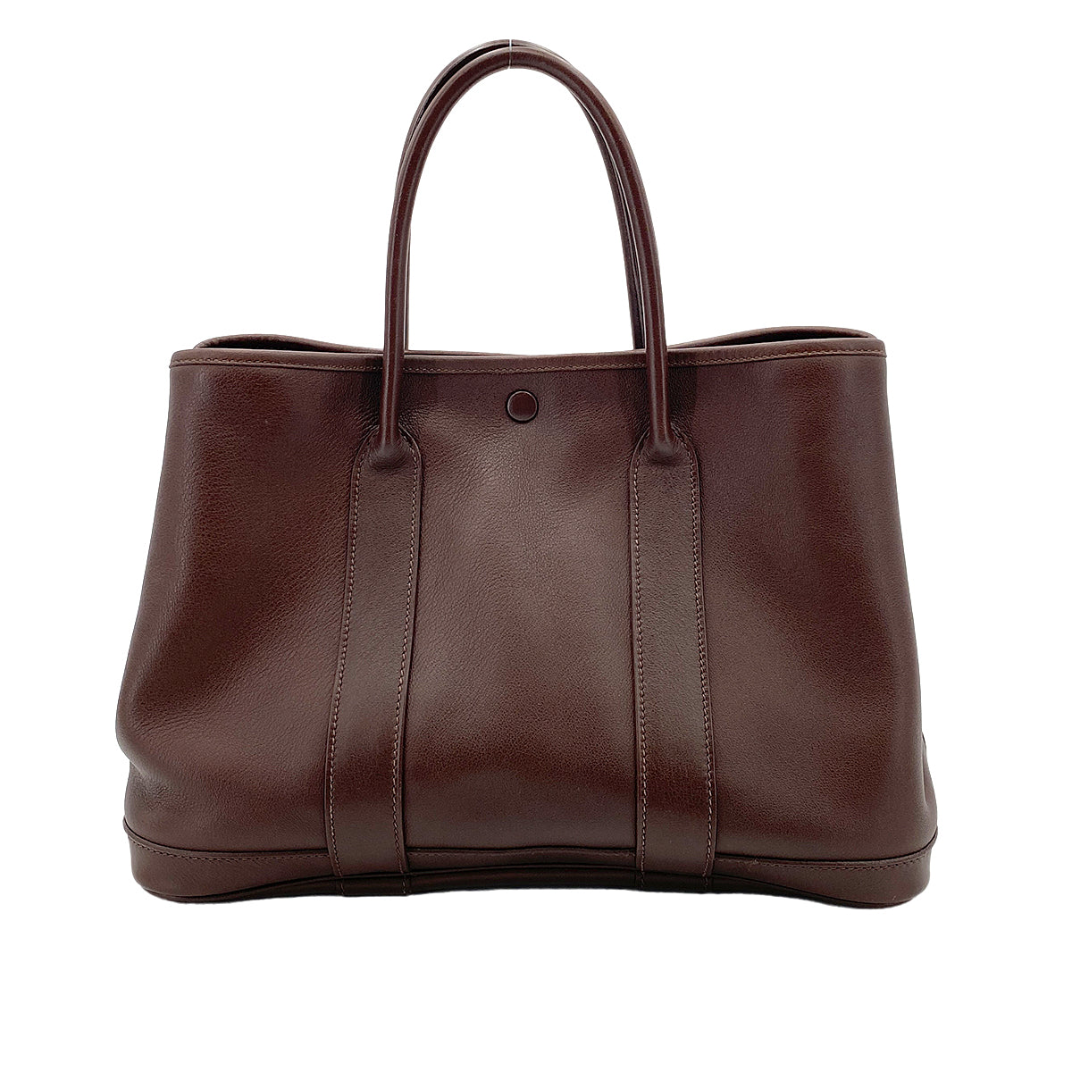 HERMES GARDEN TWILLY 30 TPM HAND BAG HAVANE SWIFT □J GINZA 90246912