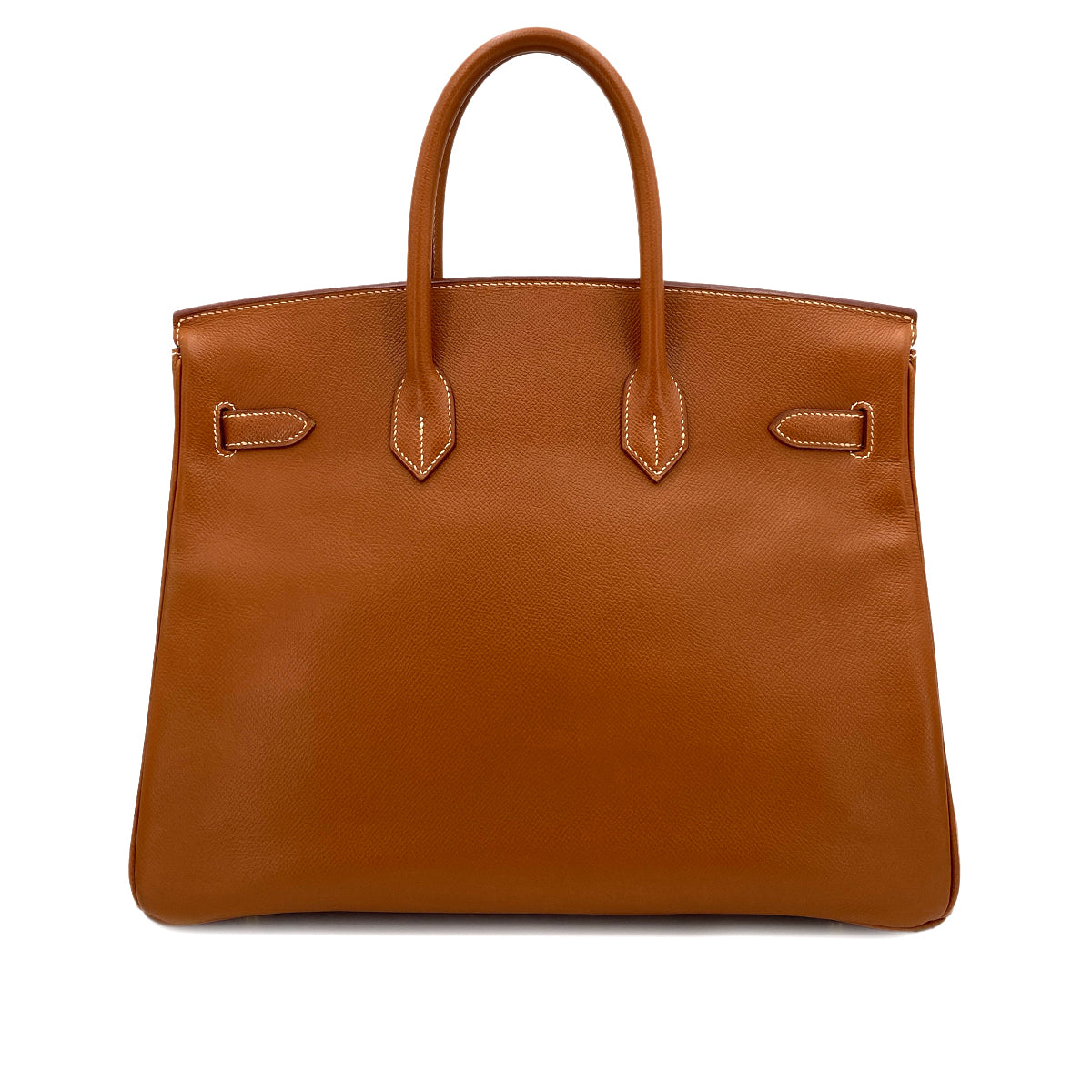 HERMES BIRKIN 35 GOLD COUCHEVEL HAND BAG 〇Z 90246979