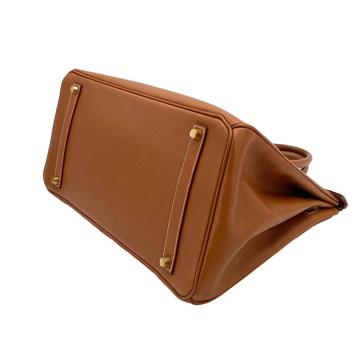 HERMES BIRKIN 35 GOLD COUCHEVEL HAND BAG 〇Z 90246979