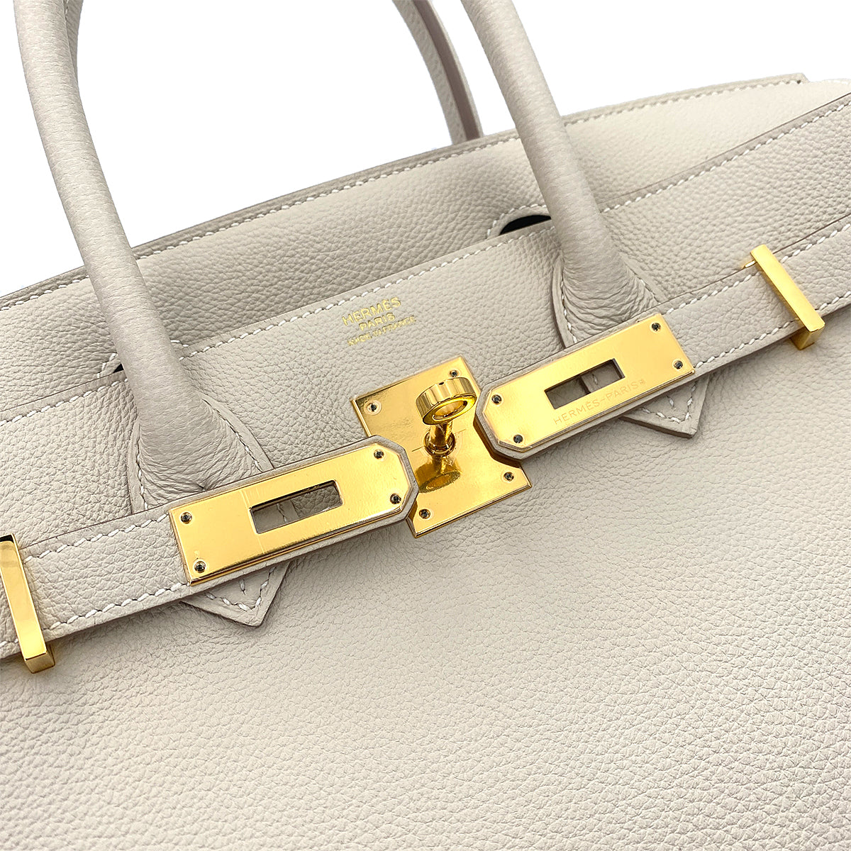 HERMES BIRKIN 30 CRAIE TOGO HAND BAG T 90247101