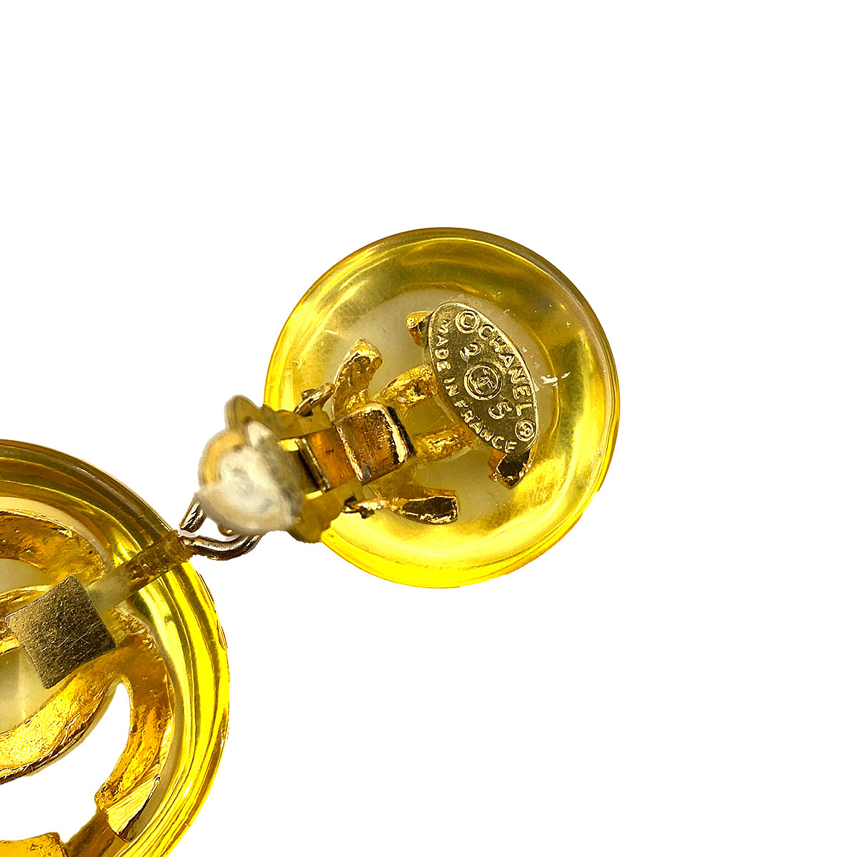 CHANEL VINTAGE EARRINGS COCOMARK ACCESSORY 2 5 90247162