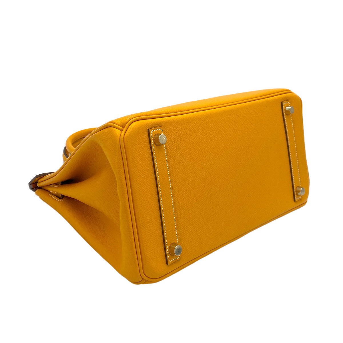 HERMES CANDY BIRKIN 30 JAUNE D'OR MANGUE EPSOM HAND BAG □P 90247166