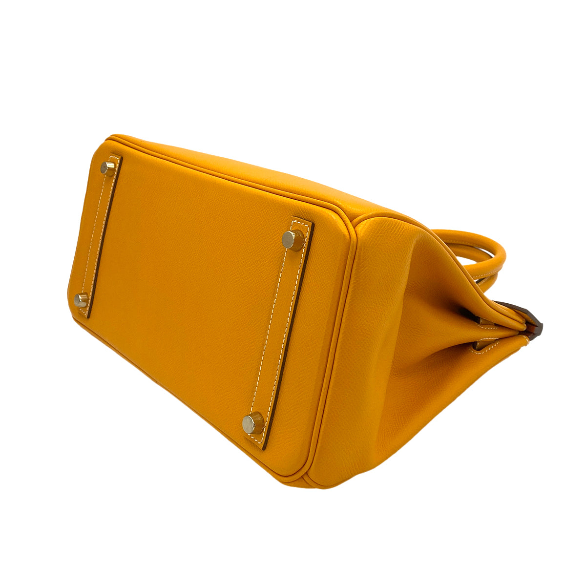 HERMES CANDY BIRKIN 30 JAUNE D'OR MANGUE EPSOM HAND BAG □P 90247166