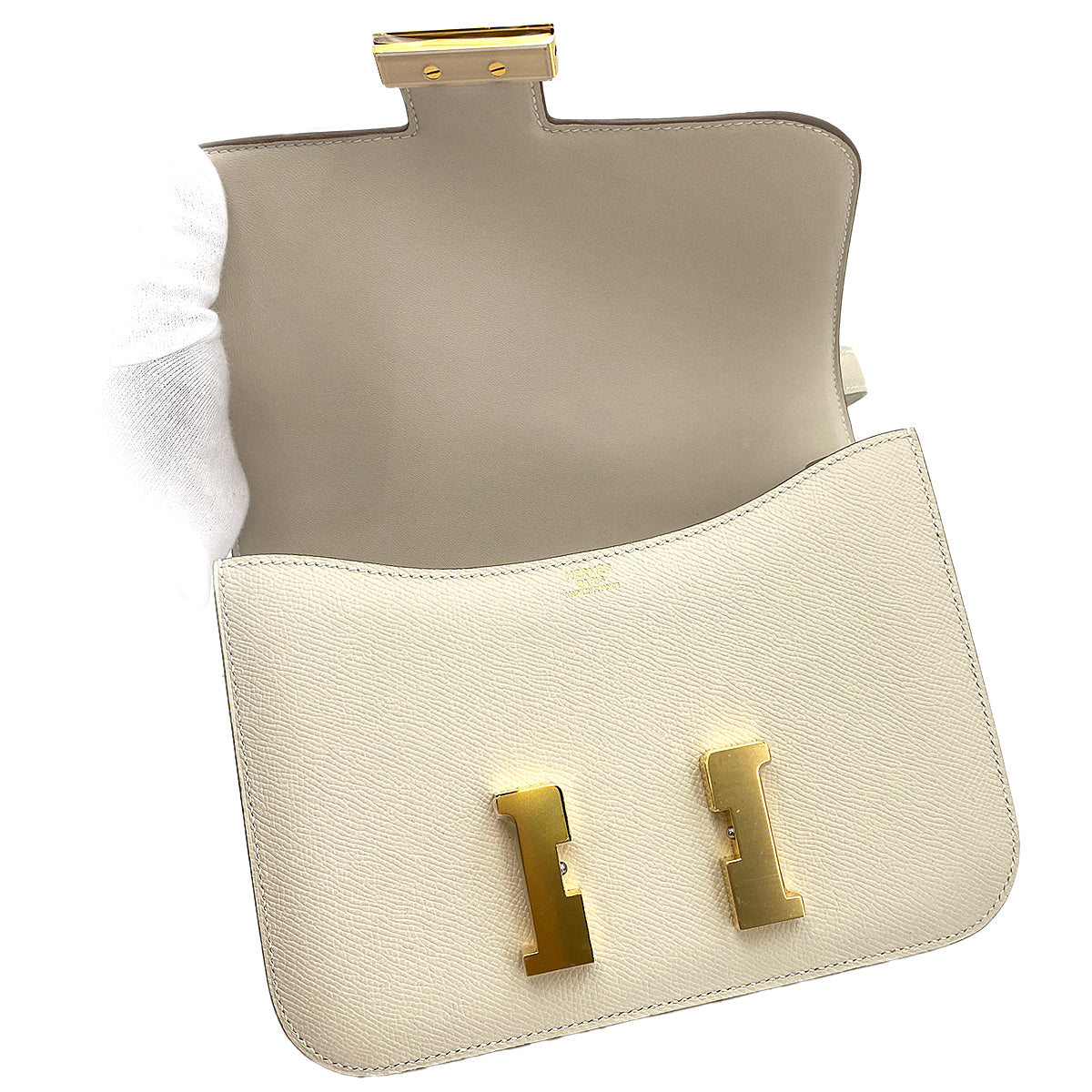 HERMES CONSTANCE CRAIE EPSON SHOULDER BAG W 90247169