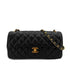 CHANEL VINTAGE MATELASSE CHAIN SHOULDER BAG BLACK CAVIAR SKIN 90247179 - PURPOSE