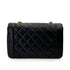 CHANEL VINTAGE DIANA MEDIUM CHAIN SHOULDER BAG BLACK LAMB SKIN 90247296 - PURPOSE
