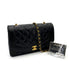 CHANEL VINTAGE DIANA MEDIUM CHAIN SHOULDER BAG BLACK LAMB SKIN 90247296 - PURPOSE