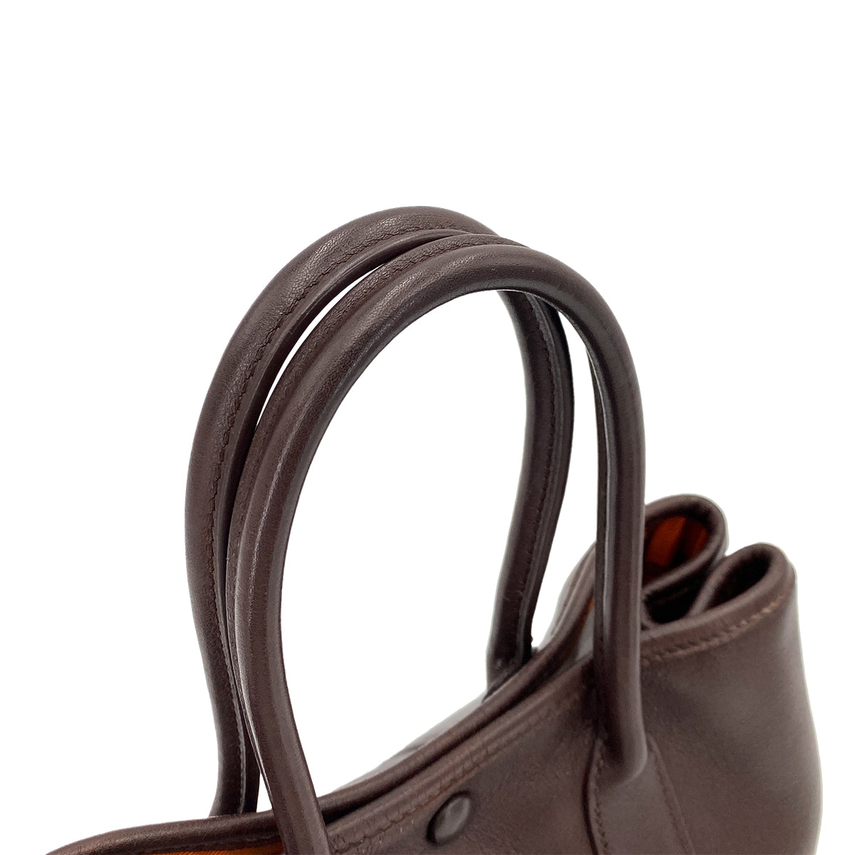 HERMES GARDEN TWILLY TTPM HAVANE SWIFT HAND BAG □I 90247324