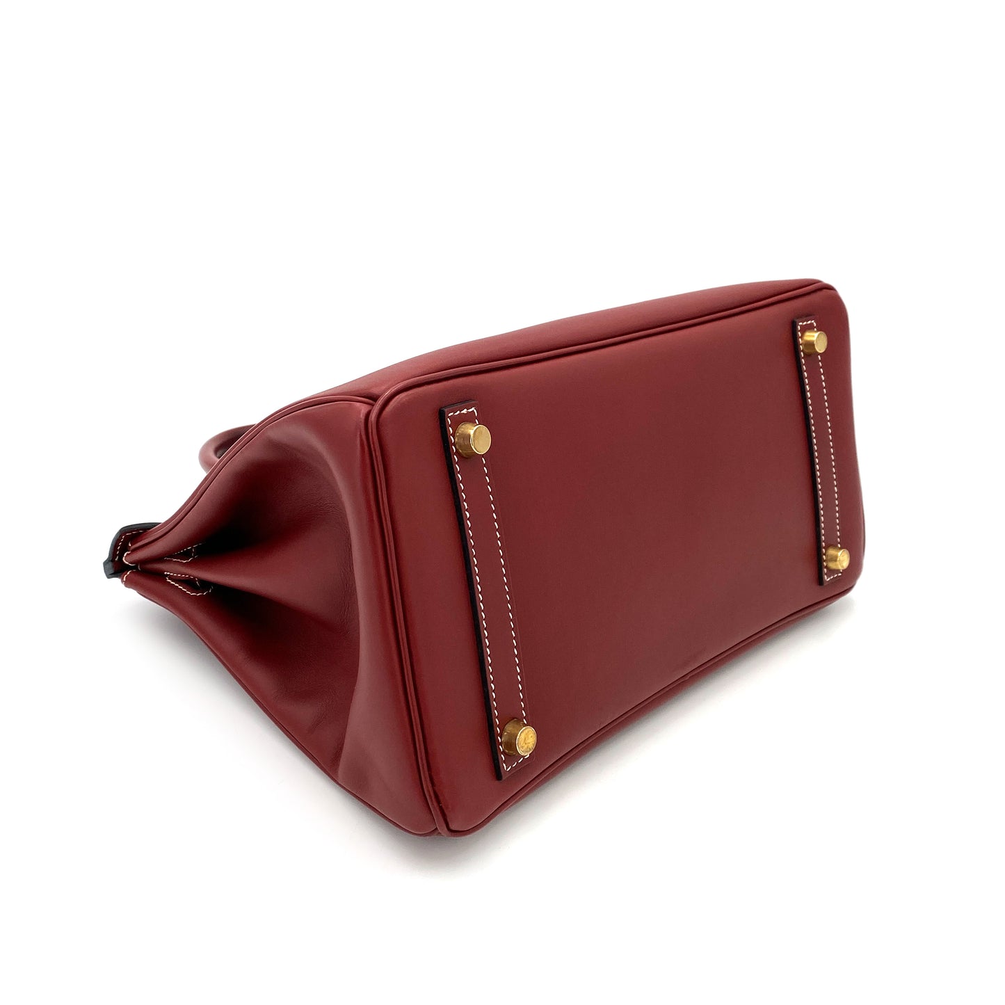 HERMES BIRKIN 30 ROUGE H CHAMONIX HAND BAG □E GHW 90247389