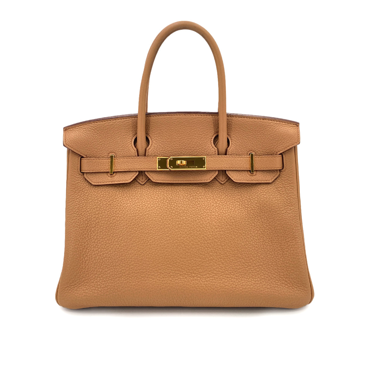HERMES BIRKIN 30 TABAC CAMEL TOGO HAND BAG □L GHW 90247399