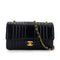 CHANEL VINTAGE MADEMOISELLE CHAIN SHOULDER BAG BLACK LAMB SKIN 90247412 - PURPOSE