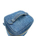CHANEL VINTAGE VANITY HAND BAG BLUE DENIM 90248116 - PURPOSE