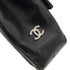 CHANEL VINTAGE 2.55 CHOCOLATE BAR CHAIN SHOULDER BAG BLACK LAMB SKIN 90248358 - PURPOSE