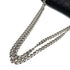CHANEL VINTAGE 2.55 CHOCOLATE BAR CHAIN SHOULDER BAG BLACK LAMB SKIN 90248358 - PURPOSE