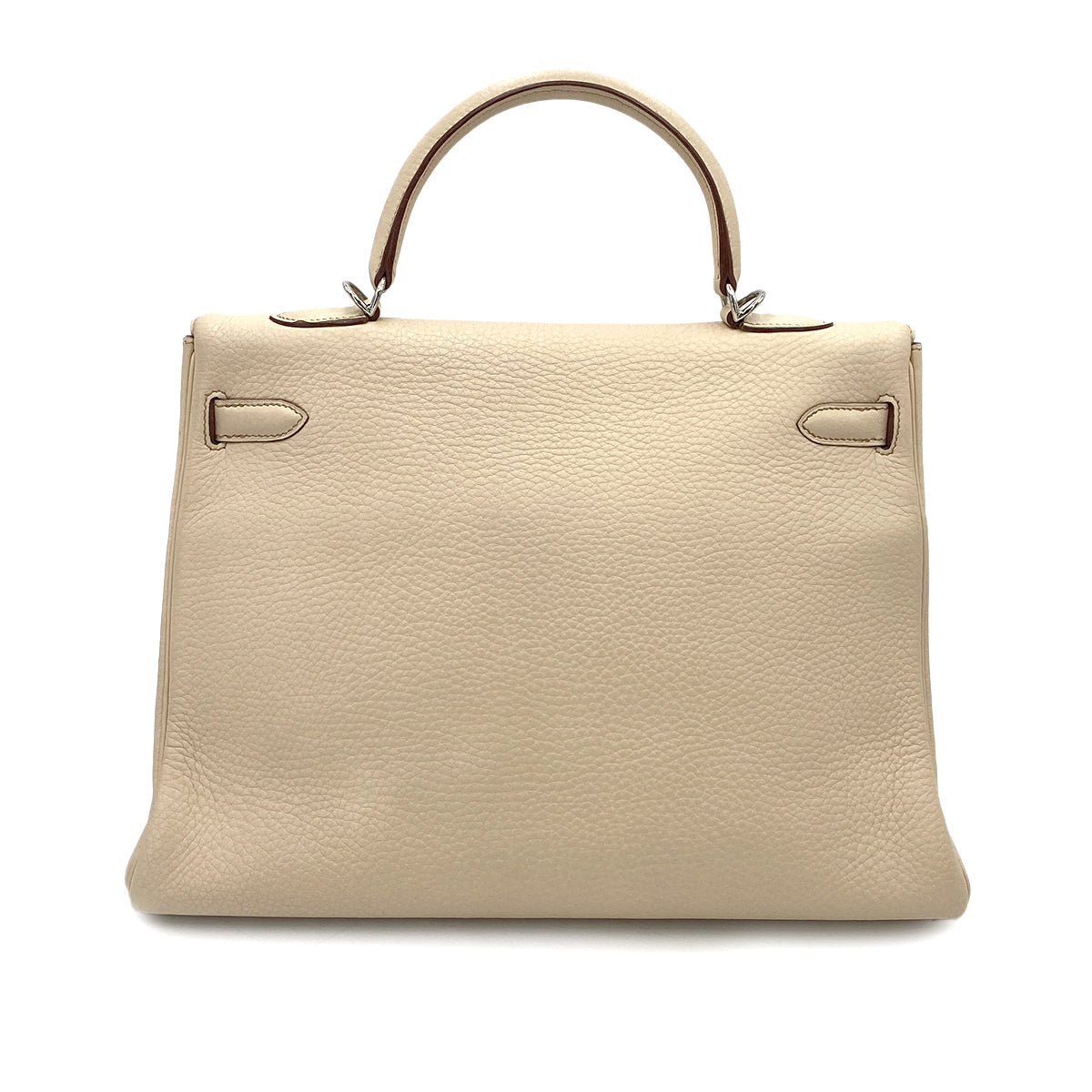 HERMES KELLY 35 RETOURNE PARCHEMIN TAURILLON CLEMENCE HANDSHOULDER BAG □E SHW 90248818