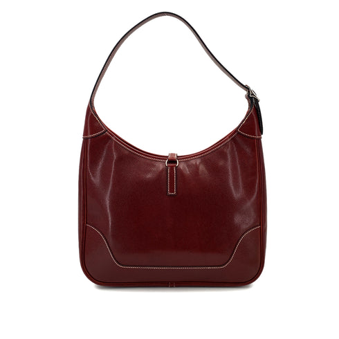 HERMES TRIM 31 ROUGE H LISSE SHOULDER BAG □F SHW 90249022 - PURPOSE