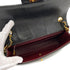 CHANEL VINTAGE MADEMOISELLE CHAIN SHOULDER BAG BLACK LAMB SKIN 90249030