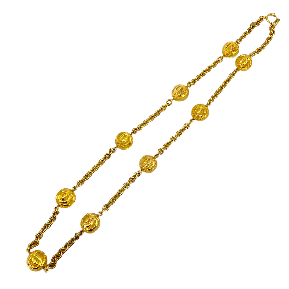 CHANEL VINTAGE NECKLACE COCOMARK ACCESSORY 28 90249048