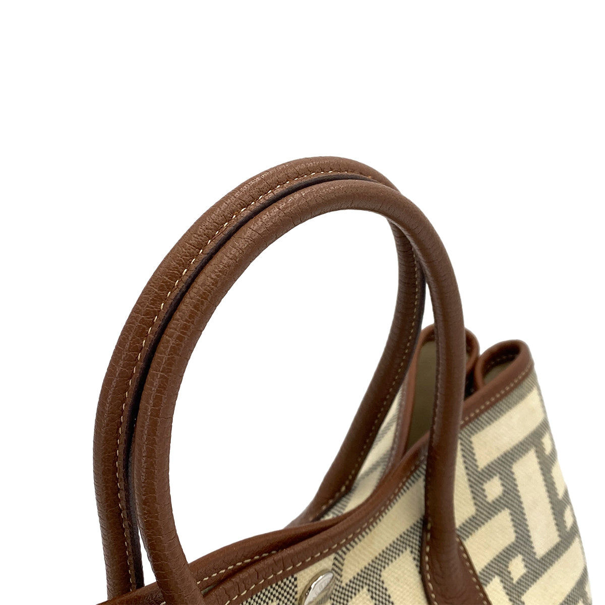 HERMES GARDEN PARTY TPM TOILE MOSAIC TOTE BAG □L 90249071