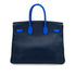 HERMES BIRKIN 35 NAVY BLUE TYPE COUCHEVEL HAND BAG 〇X 90249072 - PURPOSE