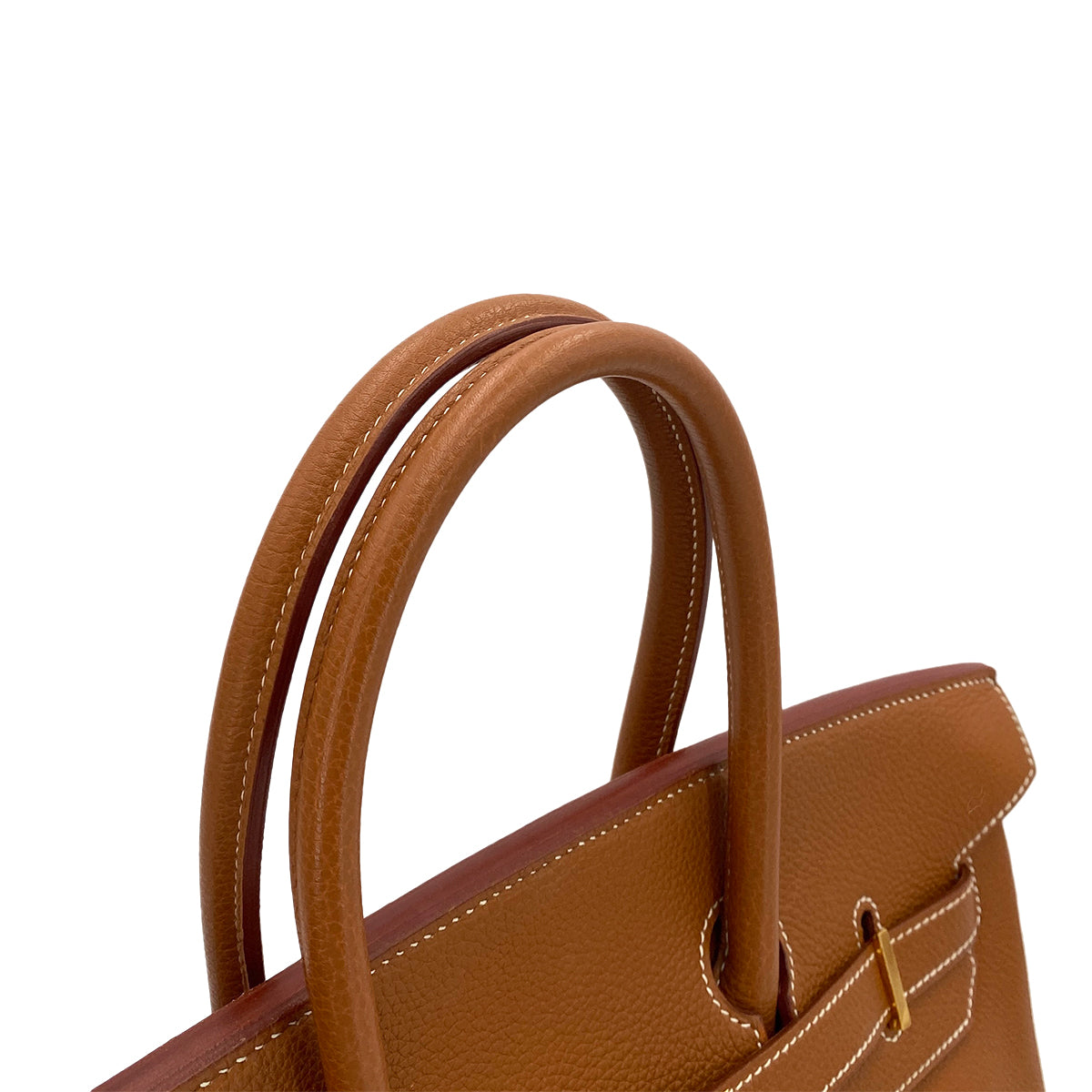 HERMES BIRKIN 35 GOLD TAURILLON CLEMENCE HAND BAG □E GHW 90249819