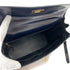 HERMES KELLY 28 SELLIER NAVY BOX CALF TOILE H HAND SHOULDER BAG 〇C 90249821 - PURPOSE