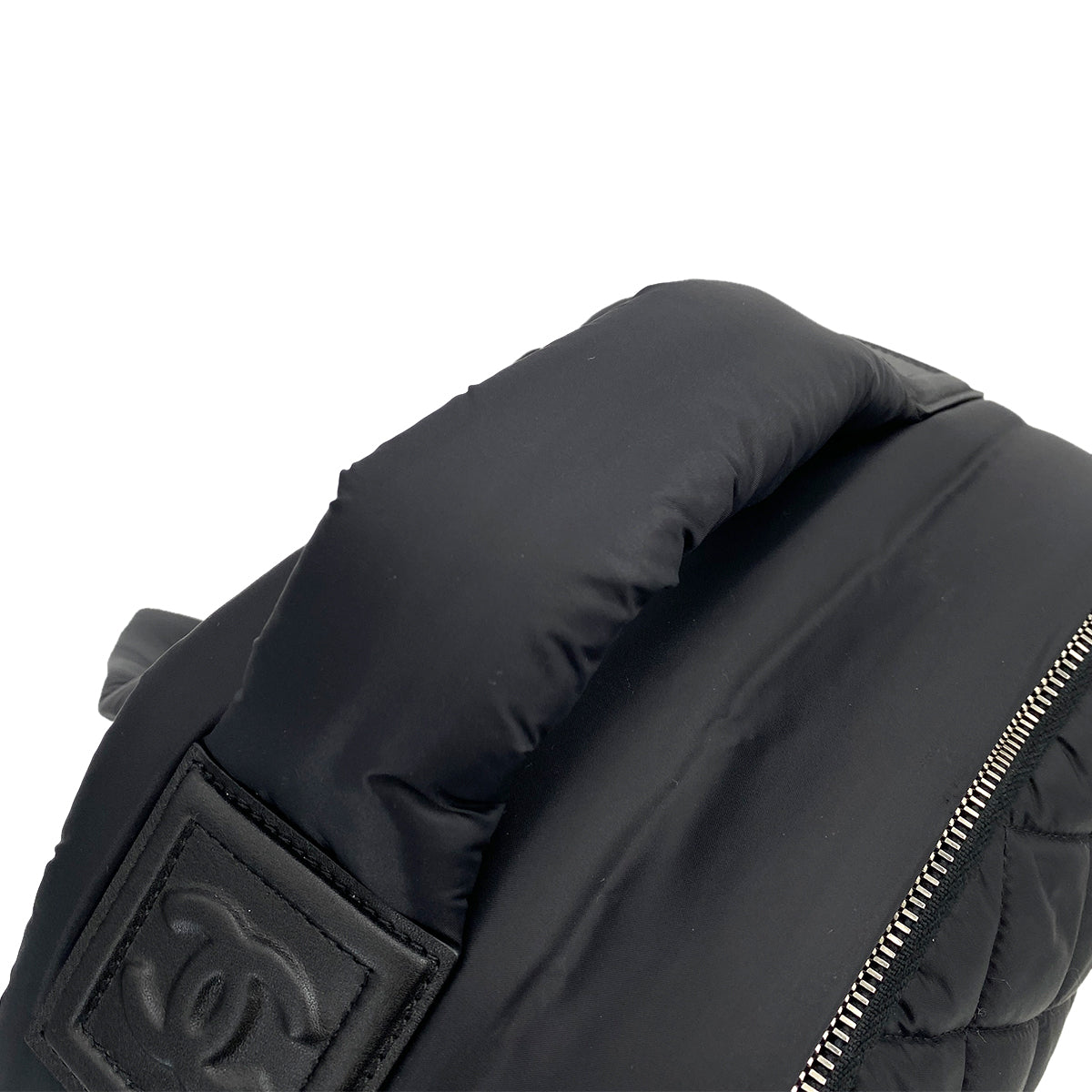 CHANEL COCO COCOON BACK PACK BLACK NYLON 90249829