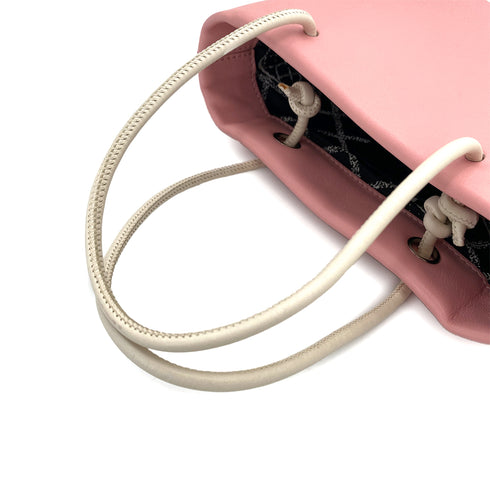 CHANEL VINTAGE ESSENTIAL TOTE BAG PINK CALF LEATHER 90249865 - PURPOSE
