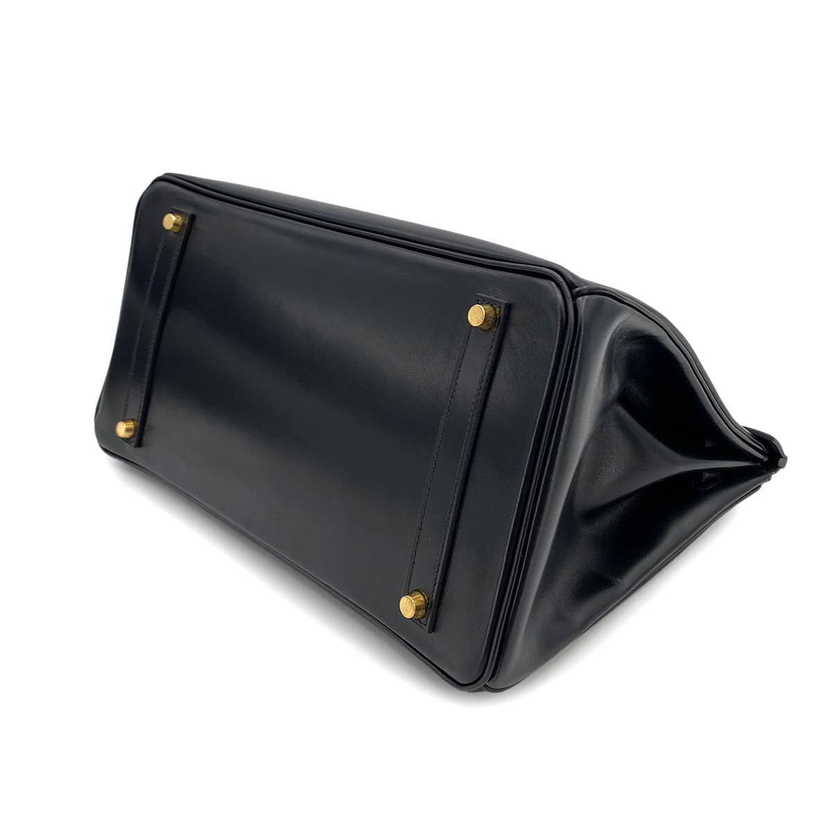 HERMES BIRKIN 35 BLACK BOXCALF HAND BAG □G 90249939