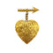 CHANEL VINTAGE HEART&ARROW BROOCH GOLD ACCESSORY 93P 90250077 - PURPOSE