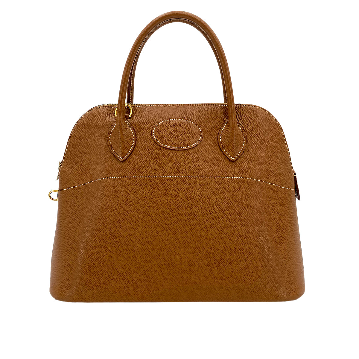 HERMES BOLIDE 31 GOLD COUCHEVEL HAND BAG □E 90250276