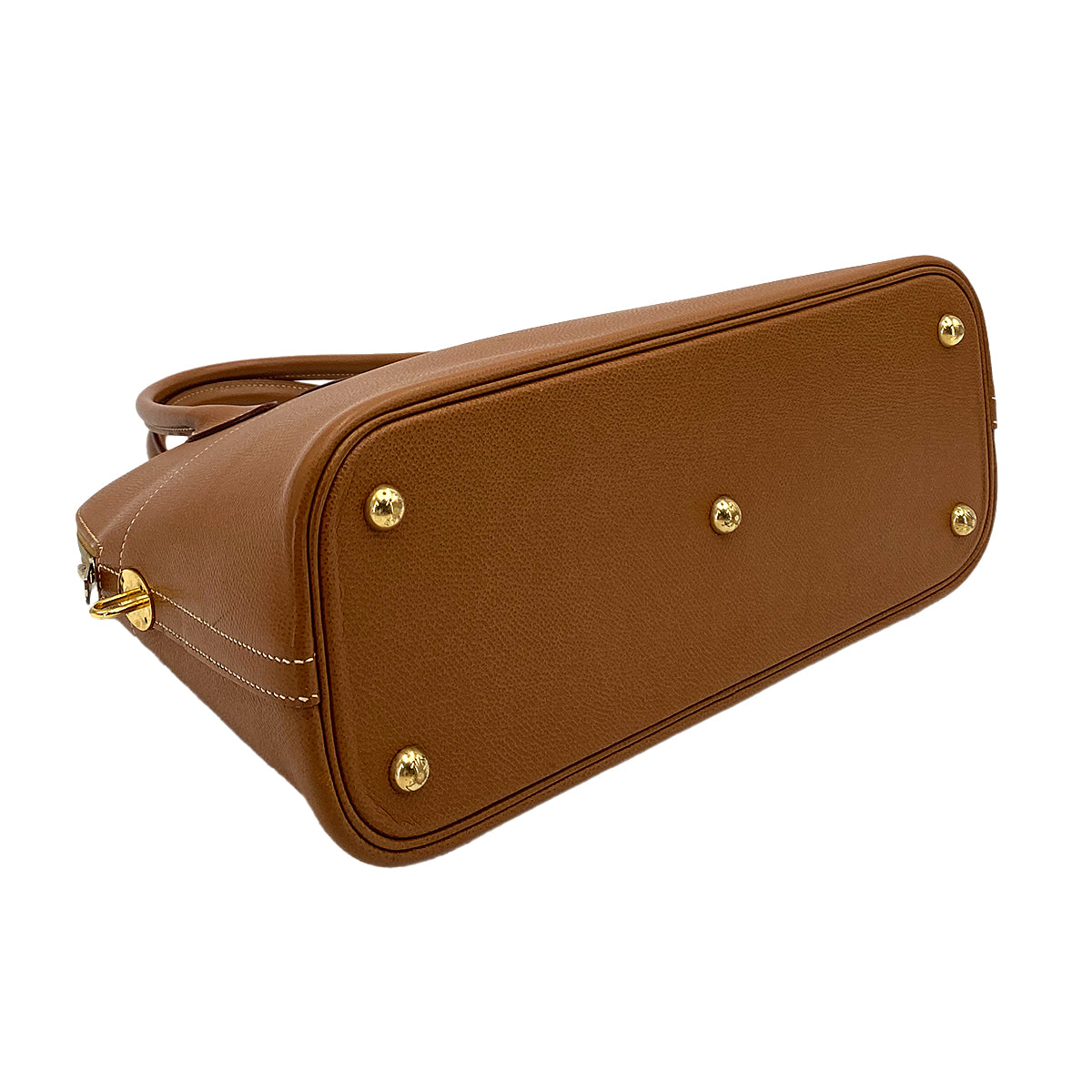HERMES BOLIDE 31 GOLD COUCHEVEL HAND BAG □E 90250276