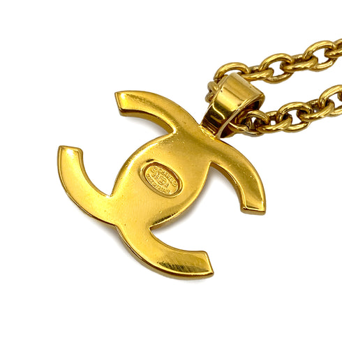 CHANEL VINTAGE NECKLACE COCOMARK TURN LOCK ACCESSORY 96A 90250306 - PURPOSE