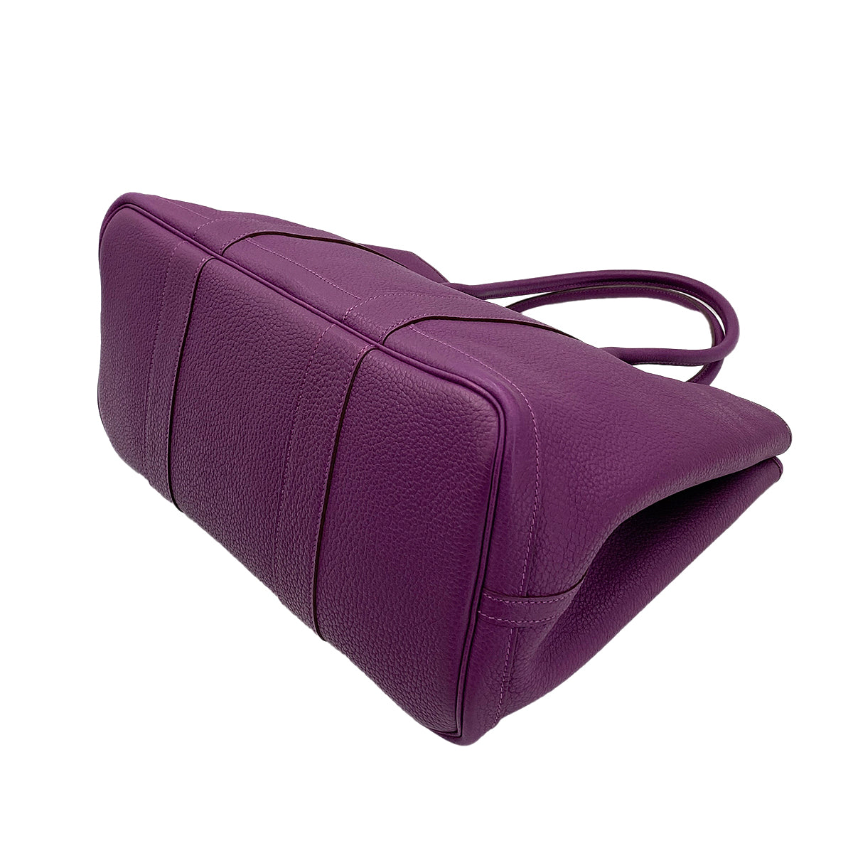 HERMES GARDEN PARTY PM ANEMONE VEAU NEGONDA TOTE BAG □Q 90250507