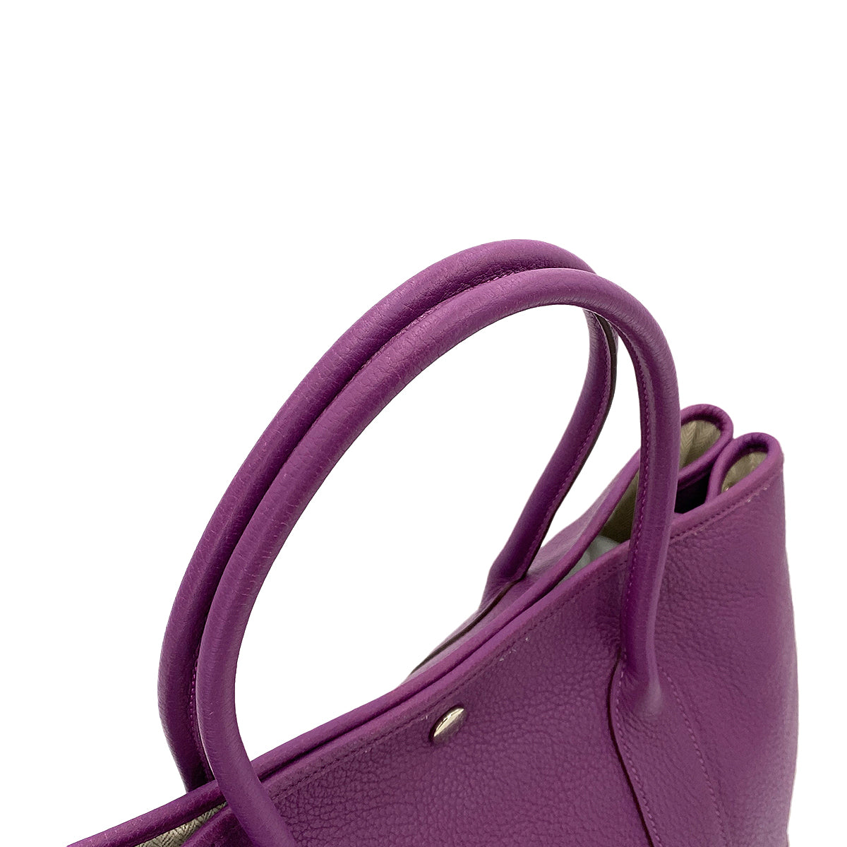 HERMES GARDEN PARTY PM ANEMONE VEAU NEGONDA TOTE BAG □Q 90250507